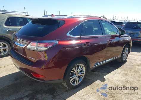2013 Lexus Rx 350 from USA, damaged, VIN 2T2ZK1BA3DC103269